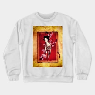 Japanese Geisha Crewneck Sweatshirt